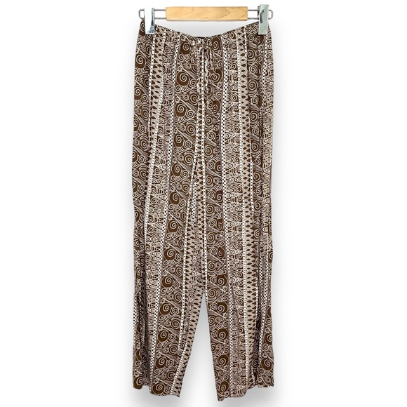 Vintage Boho Patterned High Waisted Pants - Picture 5 of 9